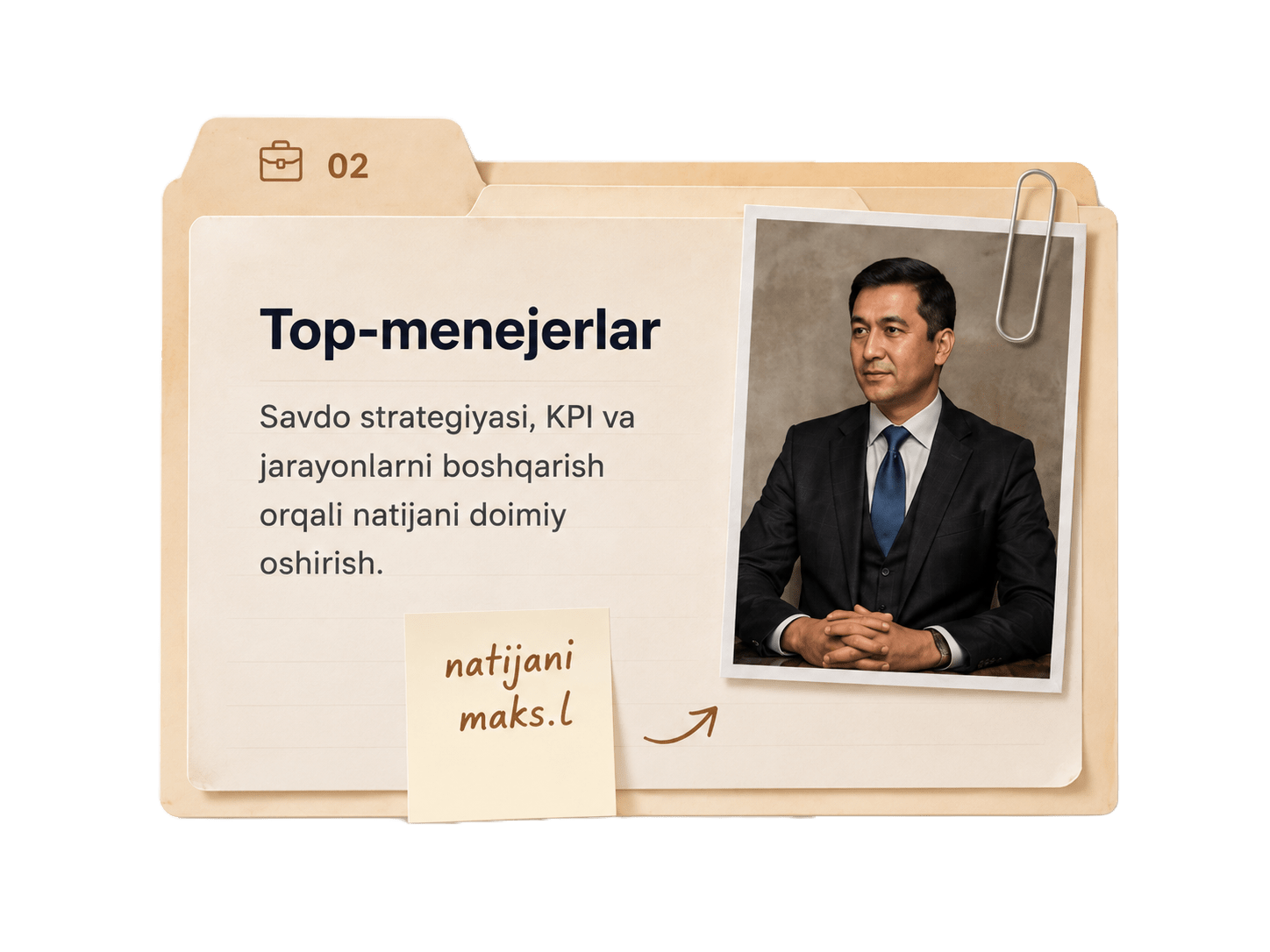 Top-menejerlar uchun Business Navigator dasturi
